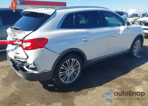 2018 Lincoln Mkx Reserve z USA, uszkodzony, nr VIN 2LMPJ6LR5JBL34713